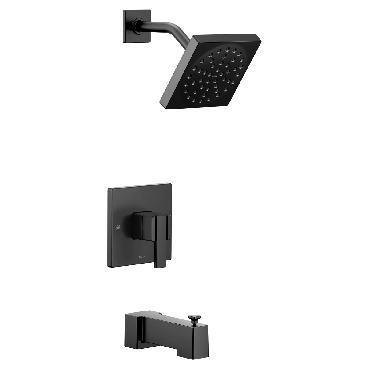 MOEN UTS3713EPBL 90 Degree M-Core 3-Series Tub and Shower Trim - Matte Black