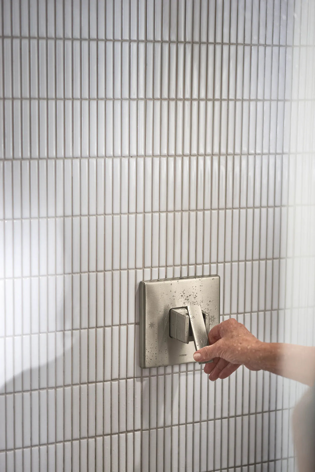 MOEN UTS3713EPBN 90 Degree M-Core 3-Series Tub and Shower Trim - Brushed Nickel