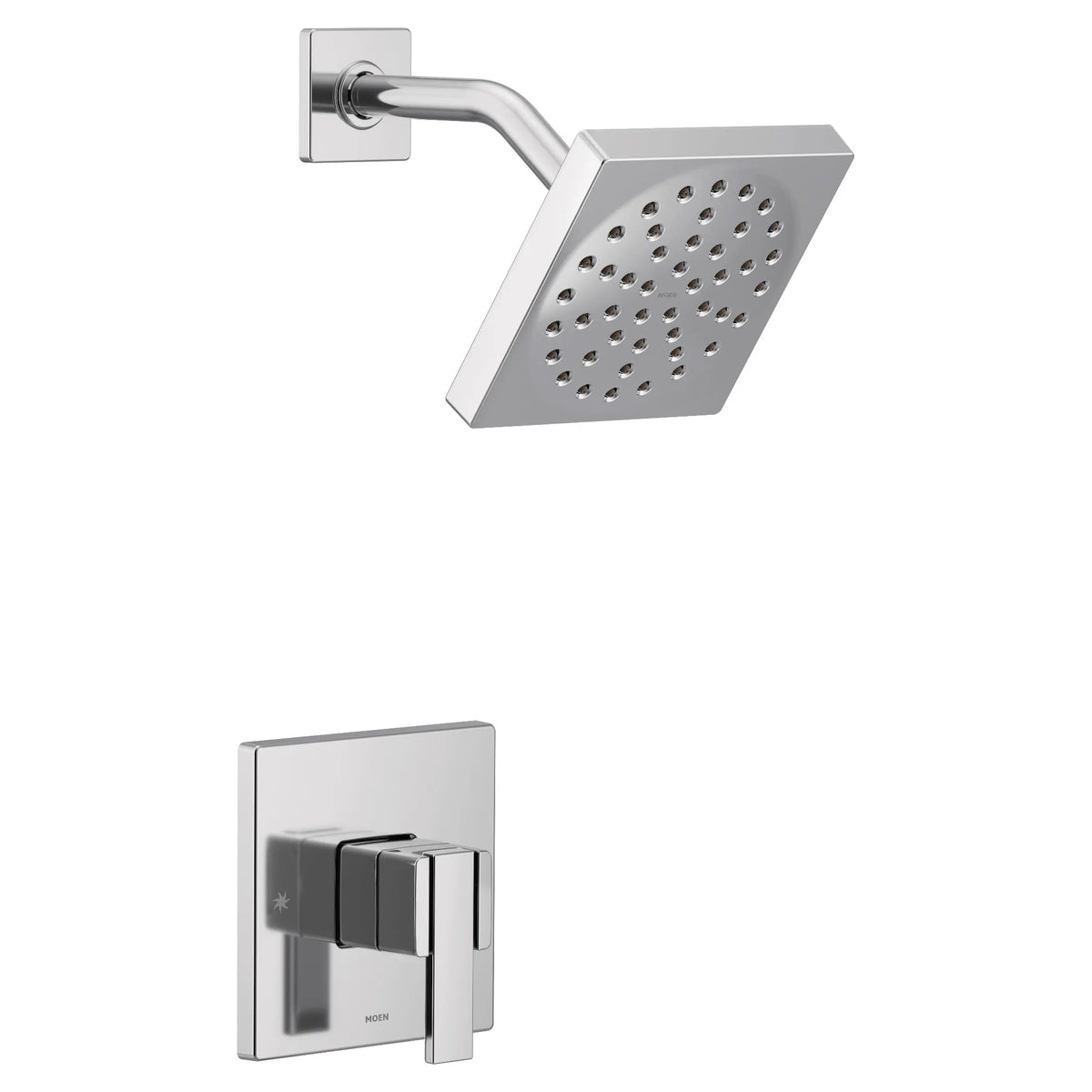 MOEN UTS3715 90 Degree M-Core 3-Series Shower Trim - Chrome