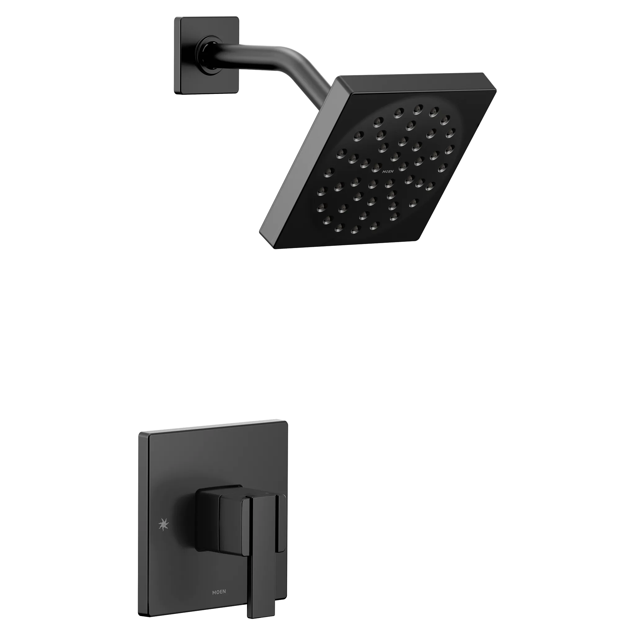 MOEN UTS3715EPBL 90 Degree M-Core 3-Series Shower Trim - Matte Black