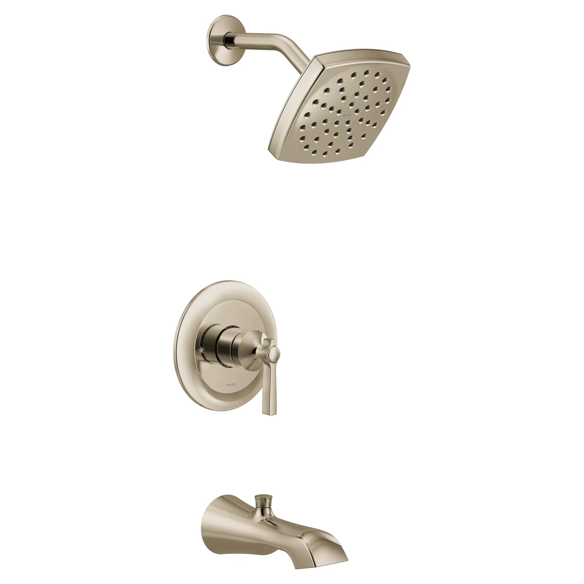 MOEN UTS3913EPNL Flara M-Core 3-Series Tub and Shower Trim - Polished Nickel