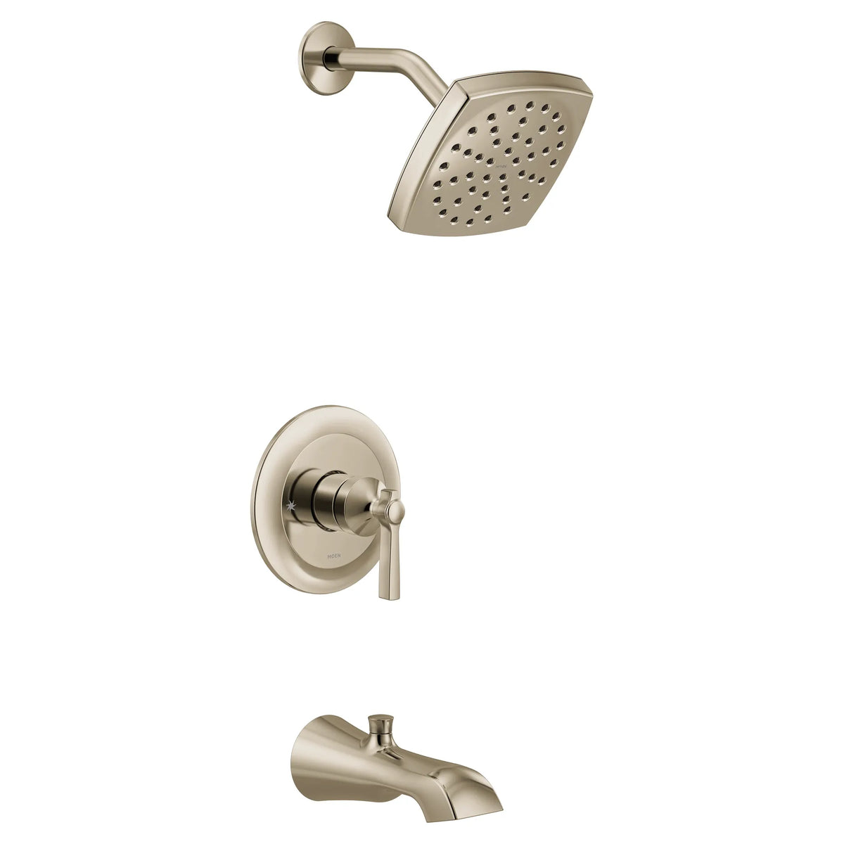 MOEN UTS3913NL Flara M-Core 3-Series Tub and Shower Trim - Polished Nickel
