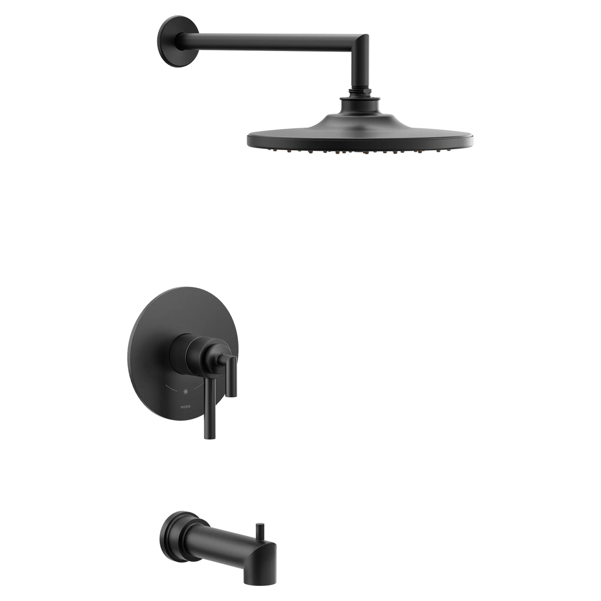 MOEN UTS42003EPBL Arris M-Core 4-Series Tub and Shower Trim - Matte Black