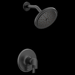 MOEN UTS4202EPBL Doux Matte black M-CORE 4-Series shower only, Matte Black