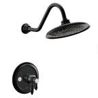 MOEN UTS43102EPBL Weymouth M-Core 4-Series Shower Trim - Matte Black