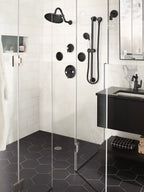 MOEN UTS43102EPBL Weymouth M-Core 4-Series Shower Trim - Matte Black