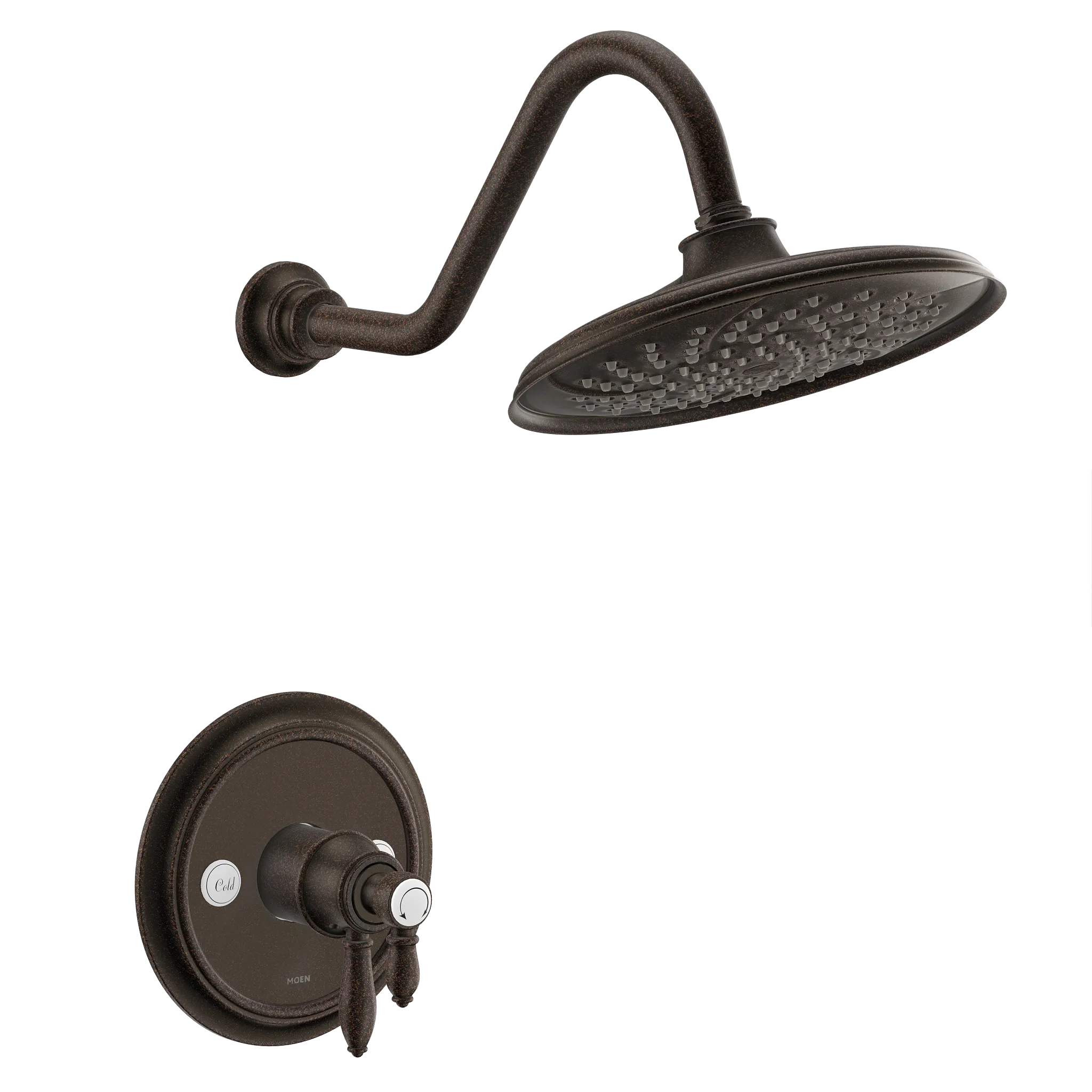 MOEN UTS43102EPORB Weymouth M-Core 4-Series Shower Trim - Oil Rubbed Bronze
