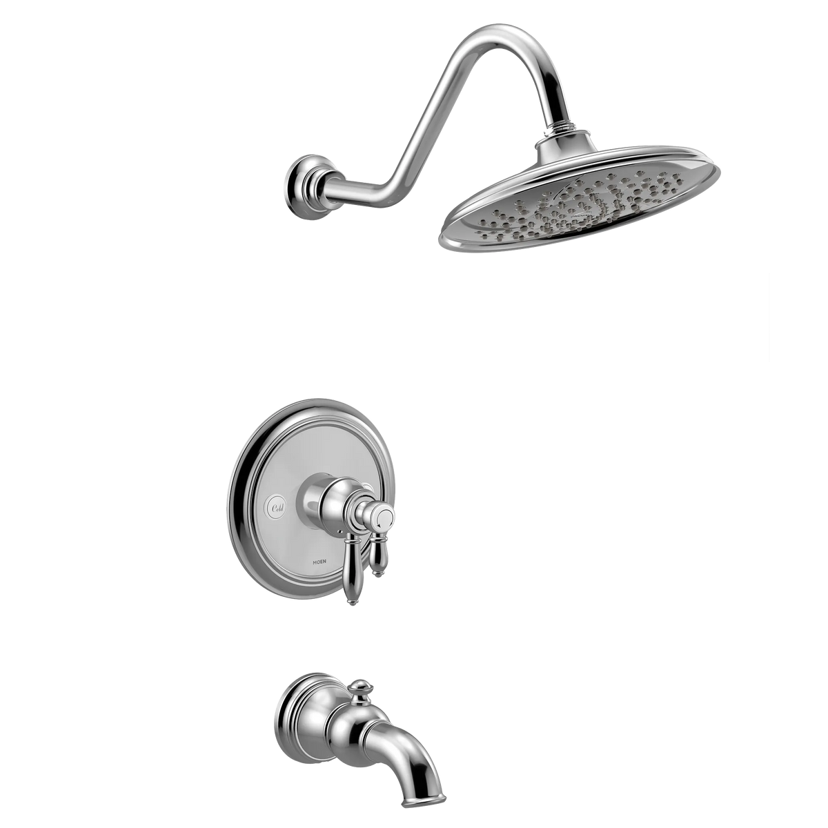 MOEN UTS43103EP Weymouth M-Core 4-Series Tub and Shower Trim - Chrome