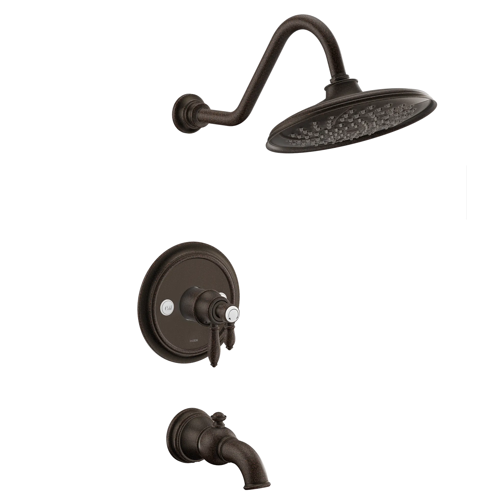 MOEN UTS43103EPORB Weymouth M-Core 4-Series Tub and Shower Trim - Oil Rubbed Bronze