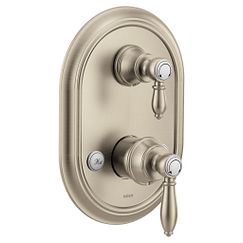 MOEN UTS4311BN Weymouth  M-Core 3-Series With Integrated Transfer Valve Trim In Brushed Nickel