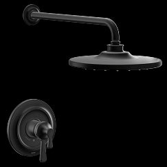 MOEN UTS444302EPBL Colinet Matte black M-CORE 4-Series shower only, Matte Black