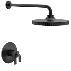 MOEN Cambium Matte black M-CORE 2 series shower only - Matte Black, UTS4582EPBL