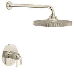 MOEN UTS4582EPNLBN Cambium Brushed Nickel/Polished Nicke M-Core 2 Series Shower Only - Brushed Nickel/Polished Nickel