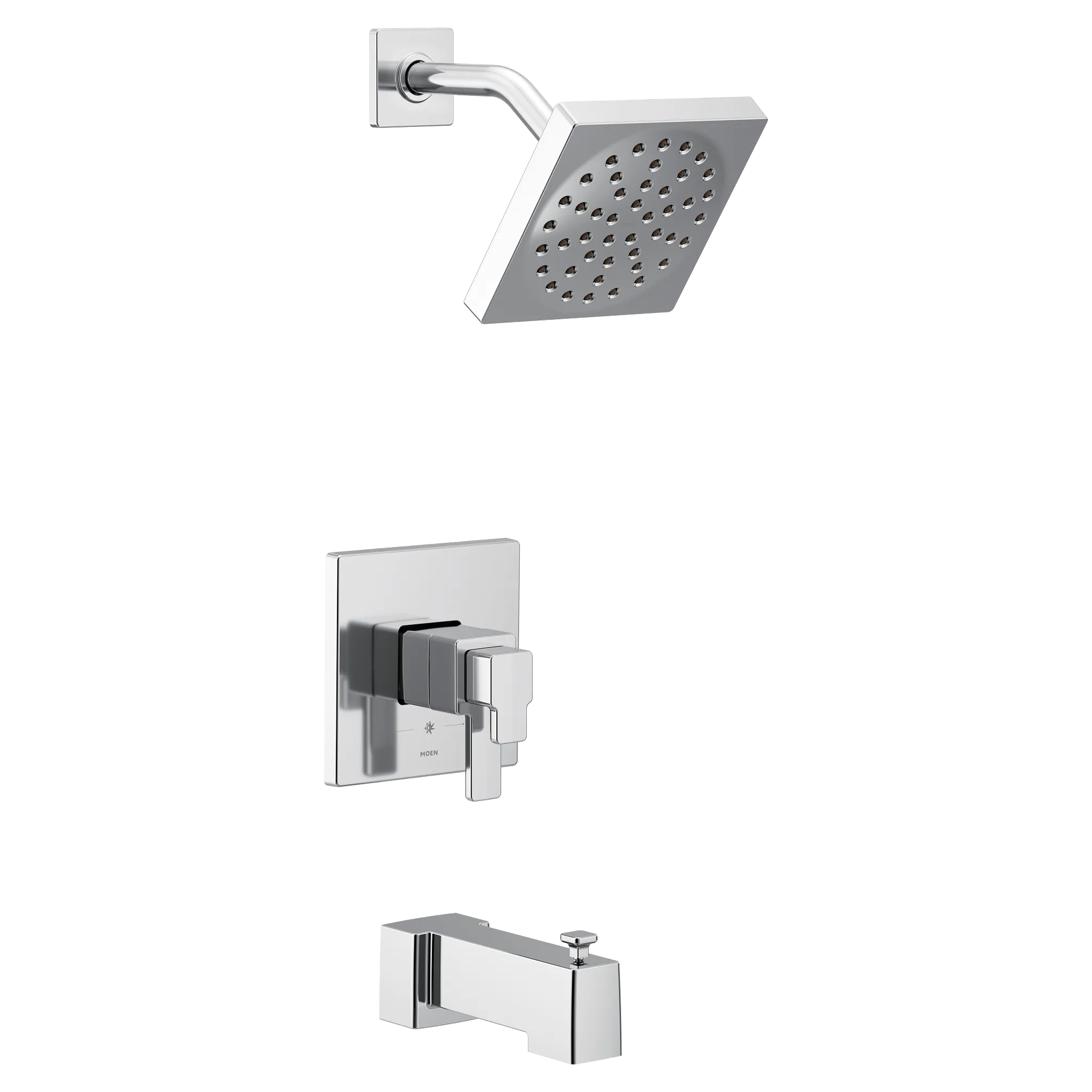 MOEN UTS4713EP 90 Degree M-Core 4-Series Tub and Shower Trim - Chrome