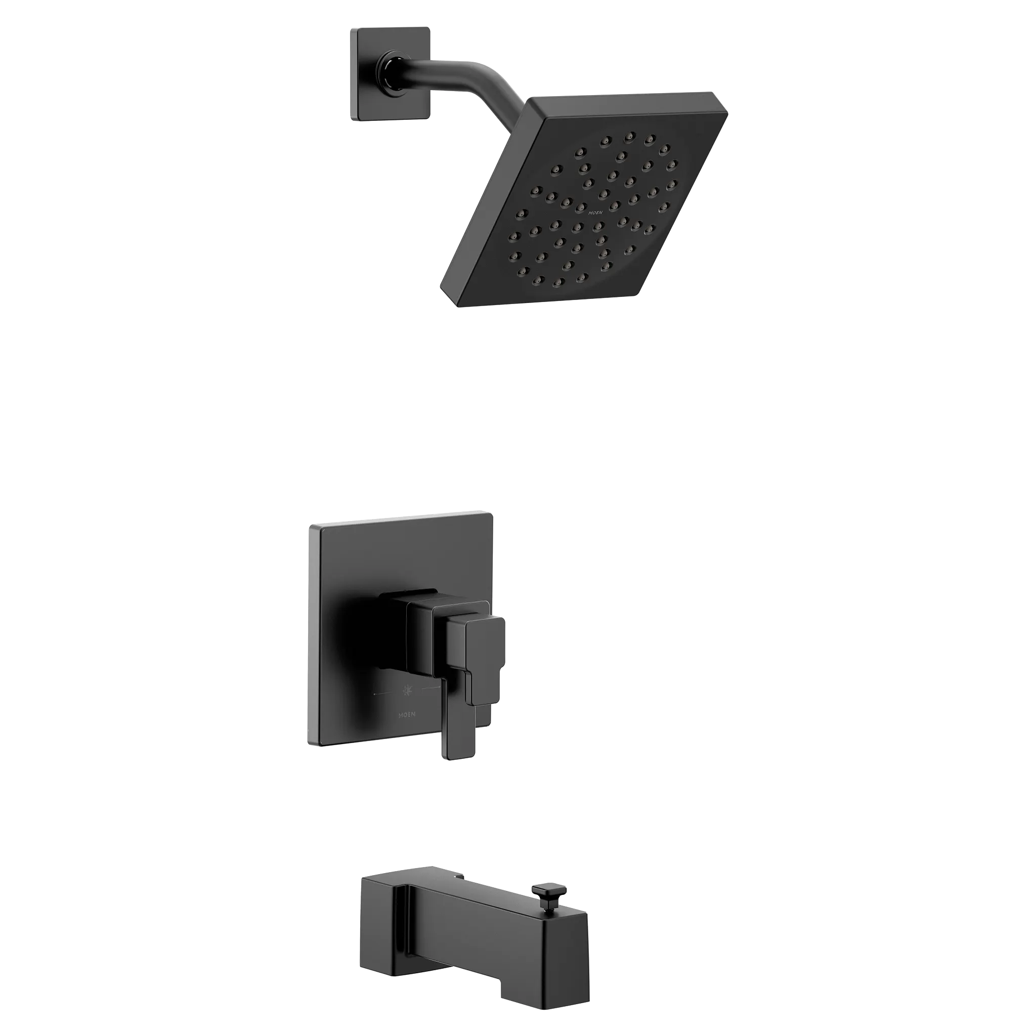 MOEN UTS4713EPBL 90 Degree M-Core 4-Series Tub and Shower Trim - Matte Black
