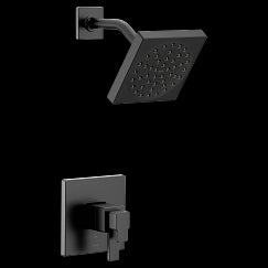 MOEN UTS4715EPBL 90 Degree Matte black M-CORE 4-Series shower only, Matte Black