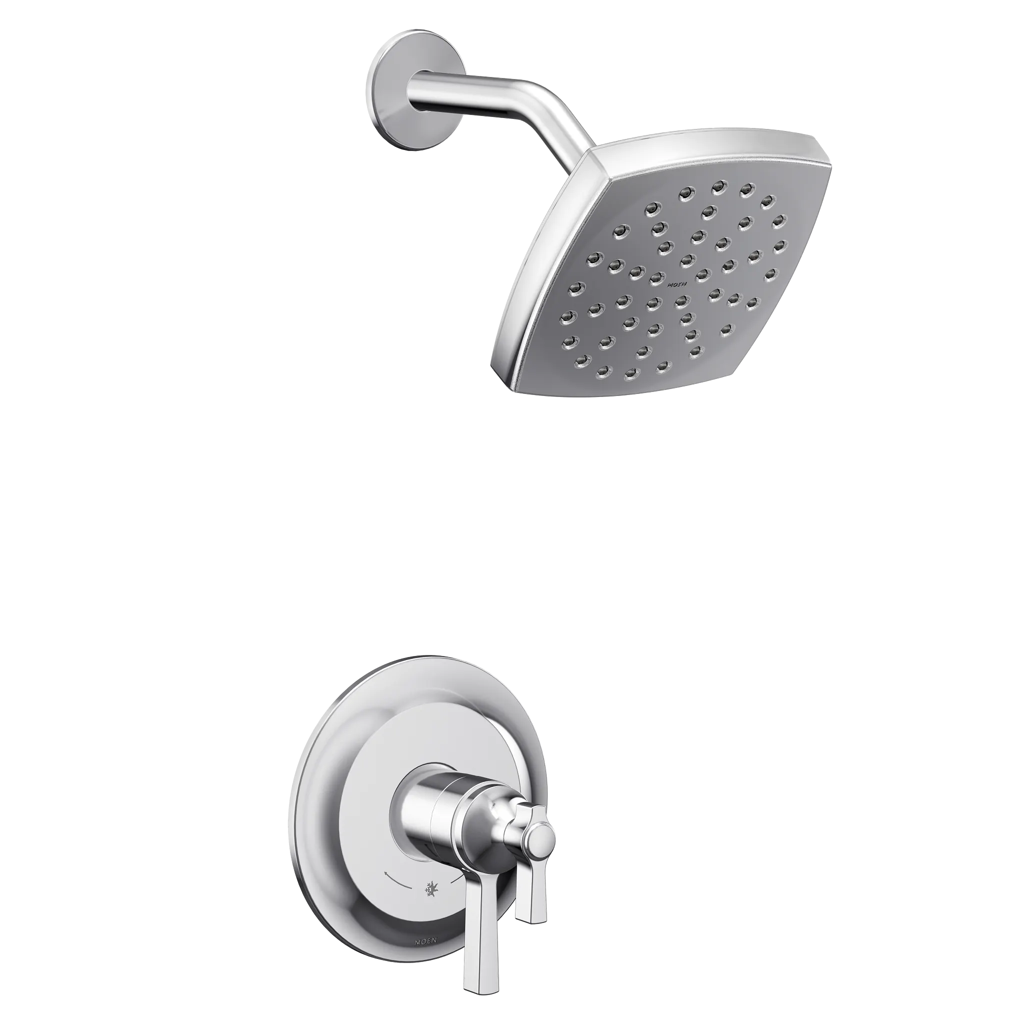MOEN UTS4912EP Flara M-Core 4-Series Shower Trim - Brushed Nickel