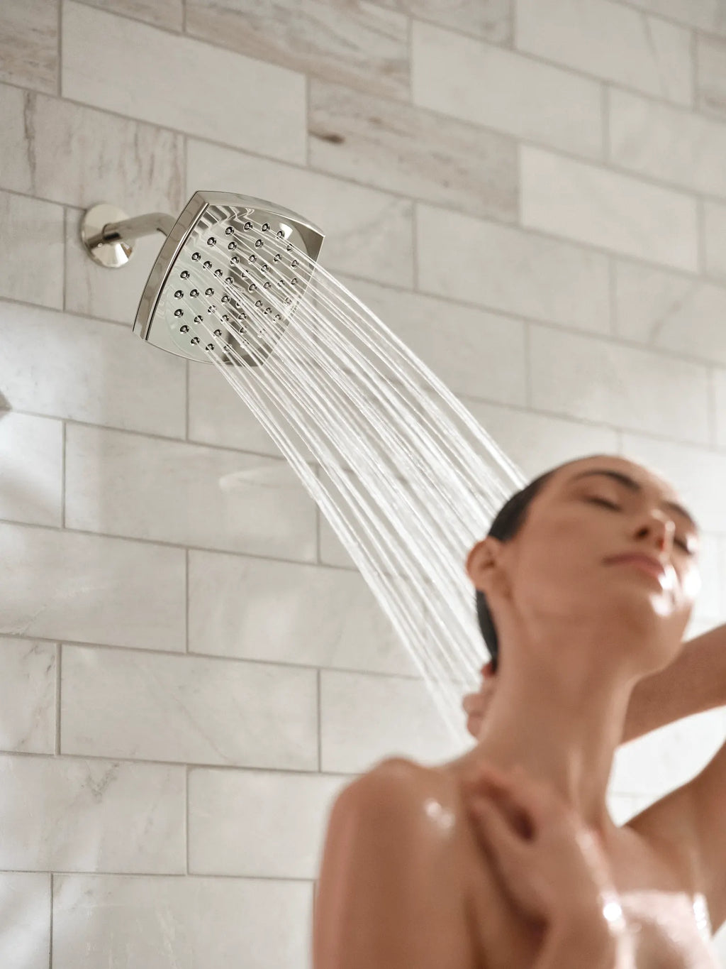 MOEN UTS4912EPNL Flara M-Core 4-Series Shower Trim - Polished Nickel