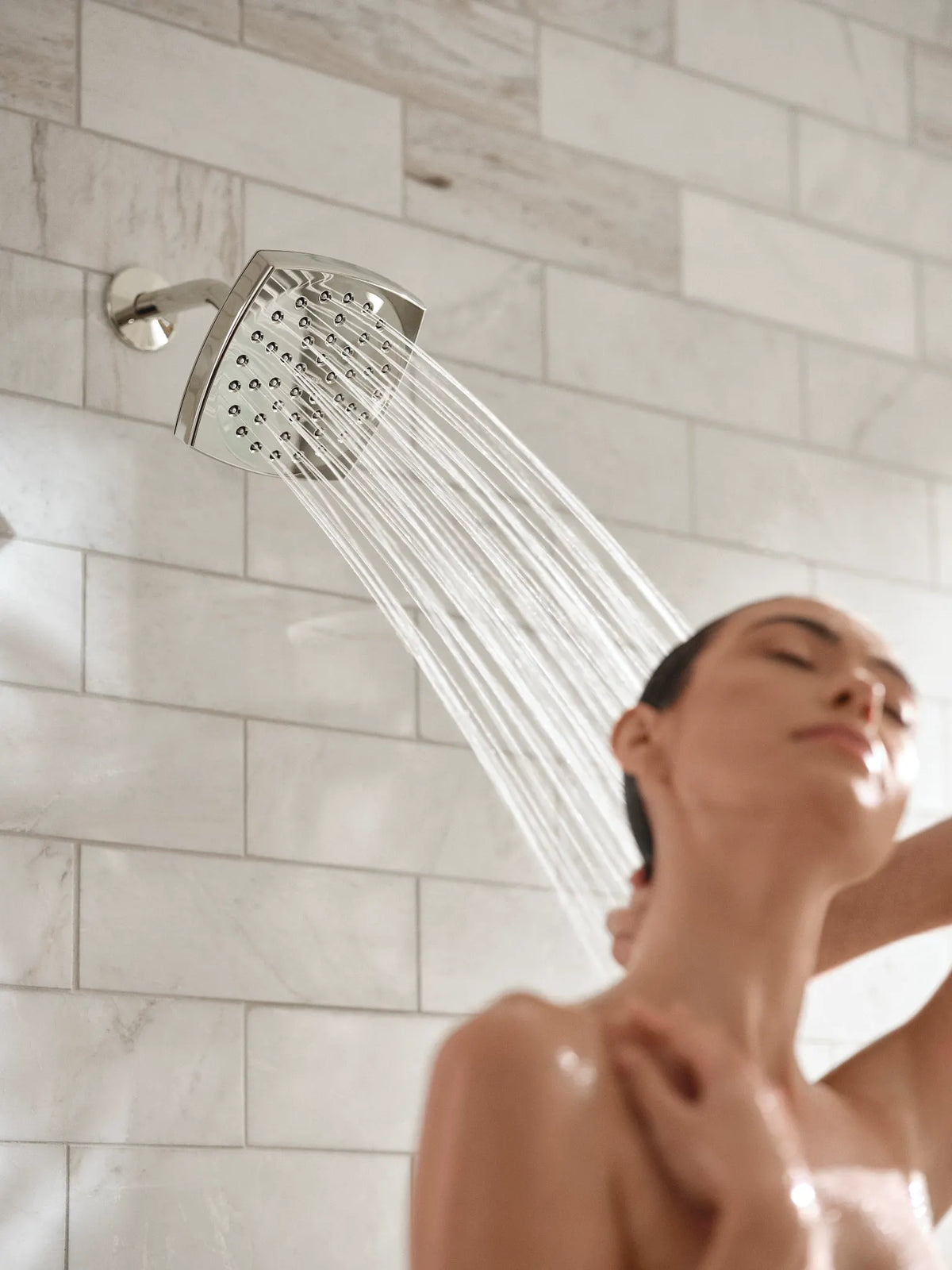 MOEN UTS4912EPNL Flara M-Core 4-Series Shower Trim - Polished Nickel