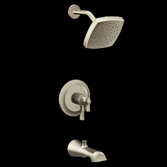 MOEN UTS4913EPBN Flara Brushed nickel M-CORE 4-Series tub/shower, Brushed Nickel