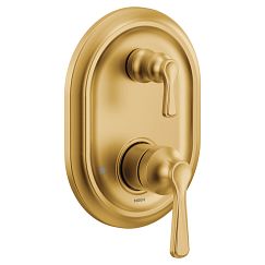 MOEN UTS9211BG Colinet  M-Core 3-Series With Integrated Transfer Valve Trim In Brushed Gold