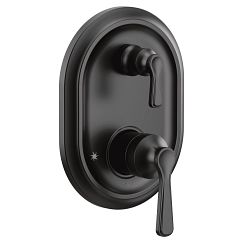 MOEN UTS9211BL Colinet  M-Core 3-Series With Integrated Transfer Valve Trim In Matte Black