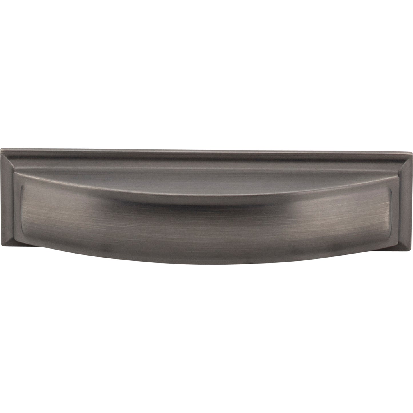 JEFFREY ALEXANDER 436-96BNBDL Annadale 96 mm Center-to-Center Cup/Bin Pull - Brushed Pewter