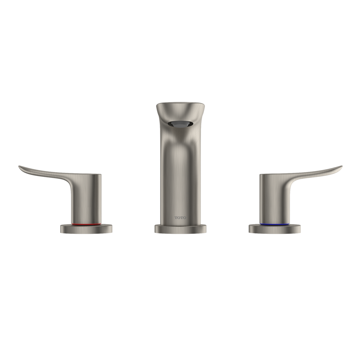TOTO TLG01201U#BN Go Series 1.2 Gpm Two Handle Widespread Bathroom Sink Faucet With Drain Assembly - Brushed Nickel