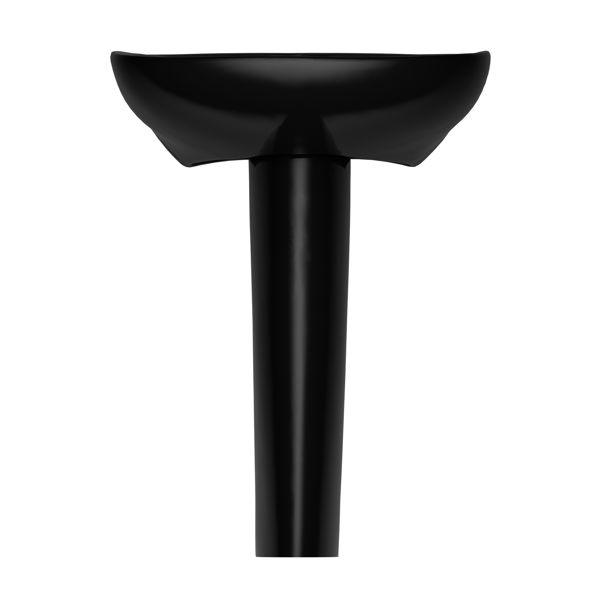 TOTO LPT242#51 Prominence Oval Basin Pedestal Bathroom Sink For Single Hole Faucets - Ebony