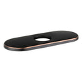 HANSGROHE 14018921 C Accessories Base Plate for Traditional Single-Hole Faucets, 6" - Rubbed Bronze