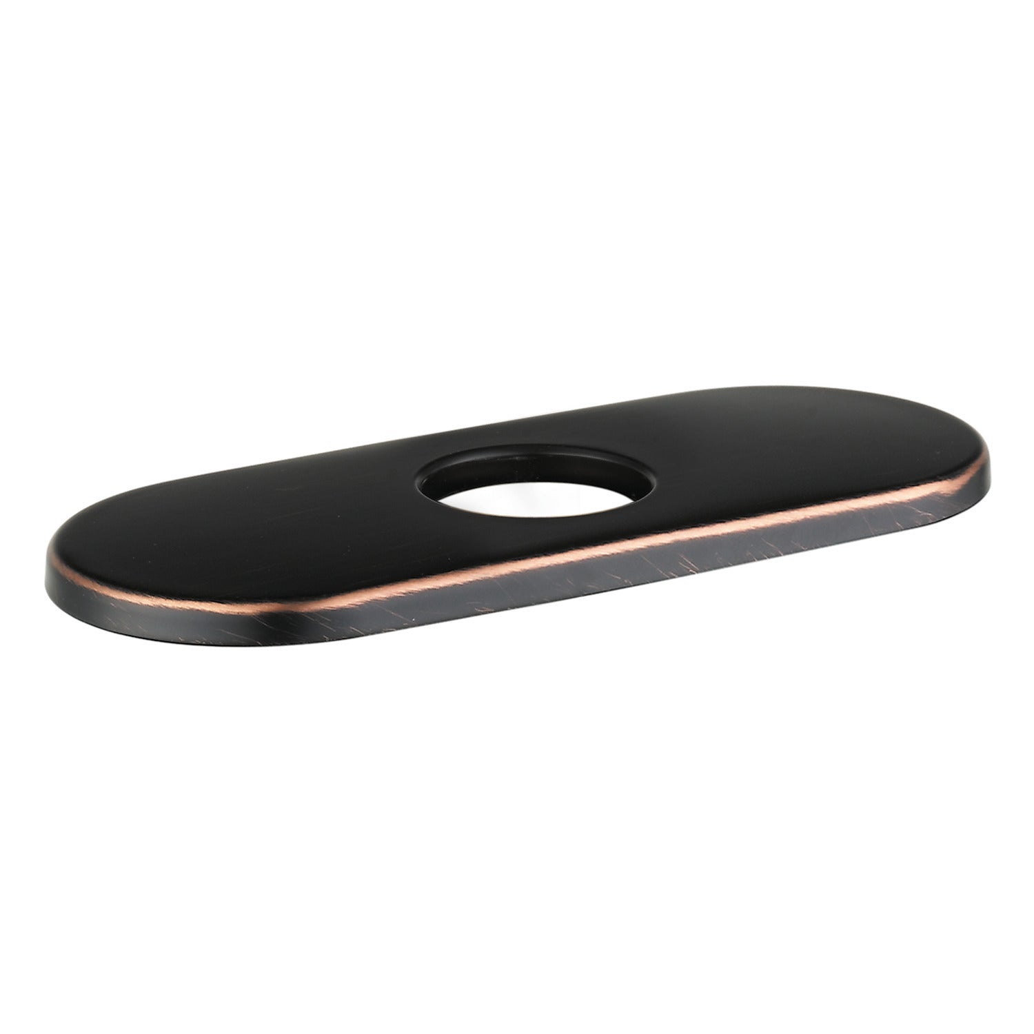 HANSGROHE 14018921 C Accessories Base Plate for Traditional Single-Hole Faucets, 6" - Rubbed Bronze