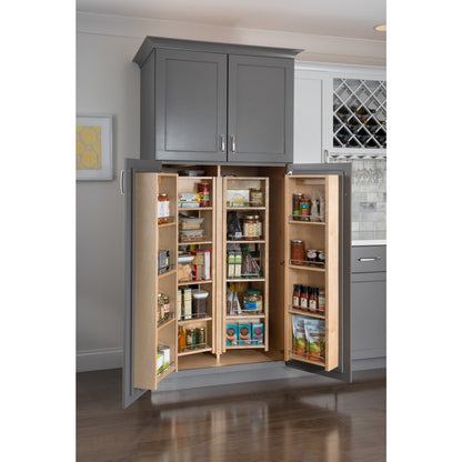 HARDWARE RESOURCES PSO45 Wood Pantry Swingout - UV Coated