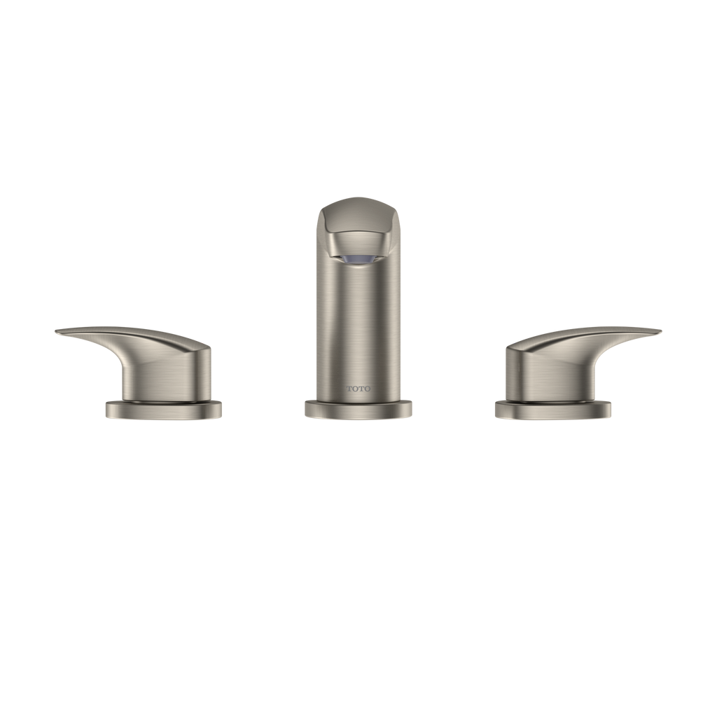 TOTO TLG09201U#BN Gm 1.2 Gpm Two Handle Widespread Bathroom Sink Faucet - Brushed Nickel