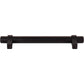 JEFFREY ALEXANDER 5128MB Key Grande 128 mm Center-to-Center Bar Pull - Matte Black