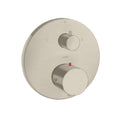 AXOR 10720821 Starck Thermostatic Trim with Volume Control and Diverter - Brushed Nickel
