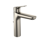TOTO TLG03303U#PN Gs Series 1.2 Gpm Single Handle Bathroom Faucet For Semi-Vessel Sink With Comfort Glide Technology And Drain Assembly - Polished Nickel