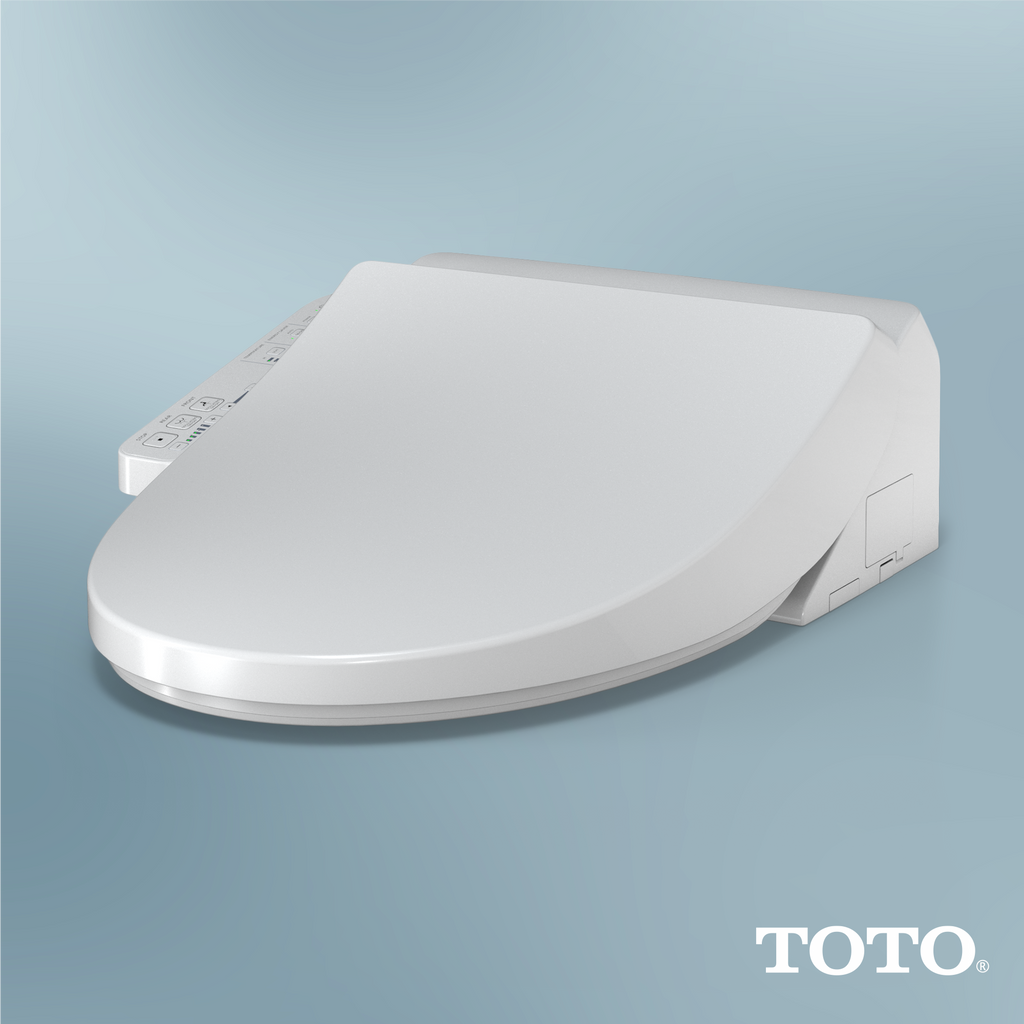 TOTO SW3004#01 Washlet A2  Electronic Bidet Toilet Seat With Heated Seat And Softclose Lid - Cotton White