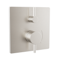 TOTO TBV02802U#BN Square Pressure Balance Valve With Diverter Trim - Brushed Nickel
