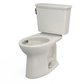 TOTO CST786CEG#12 Drake Transitional Two-Piece Elongated 1.28 GPF TORNADO FLUSH Toilet with CEFIONTECT , Sedona Beige