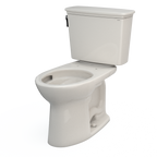TOTO CST786CEFG#12 Drake Transitional Two-Piece Elongated 1.28 Gpf Universal Height Tornado Flush Toilet With Cefiontect - Sedona Beige