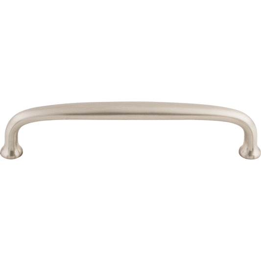 TOP KNOBS M1277 Charlotte 6" Center to Center Bar Pull - Brushed Satin Nickel