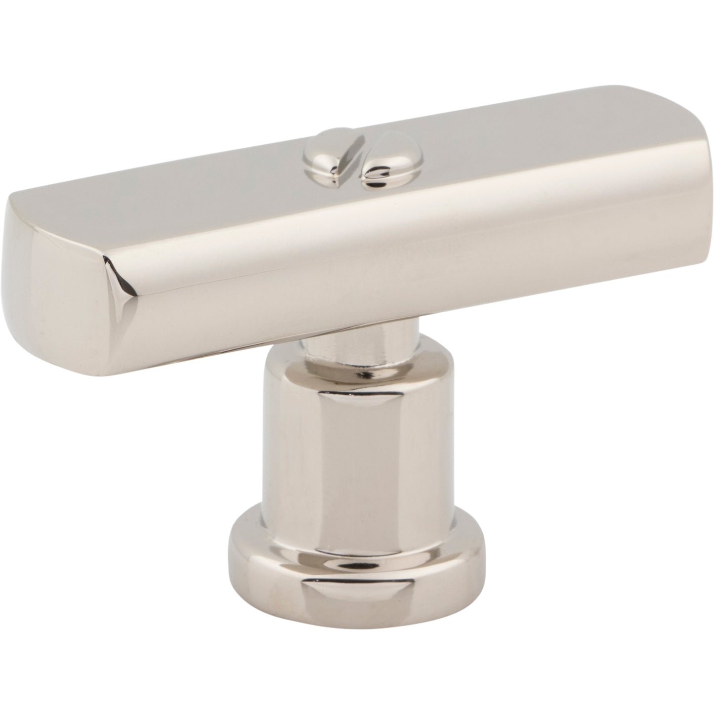 ATLAS A981-PN Everitt 2" Length Bar Knob - Polished Nickel