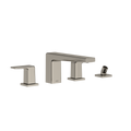 TOTO TBG10202U#PN Gb Two-Handle Deck-Mount Roman Tub Filler Trim With Handshower - Polished Nickel