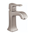 HANSGROHE 31075821 Metris C Single-Hole Faucet 100 with Pop-Up Drain, 1.2 GPM - Brushed Nickel