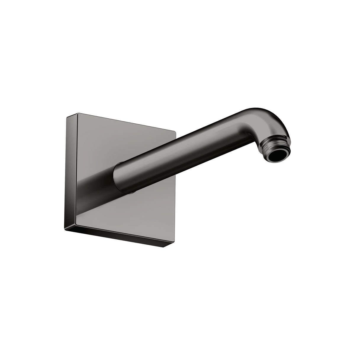 AXOR 26430331 ShowerSolutions Showerarm Square, 9" - Polished Black Chrome