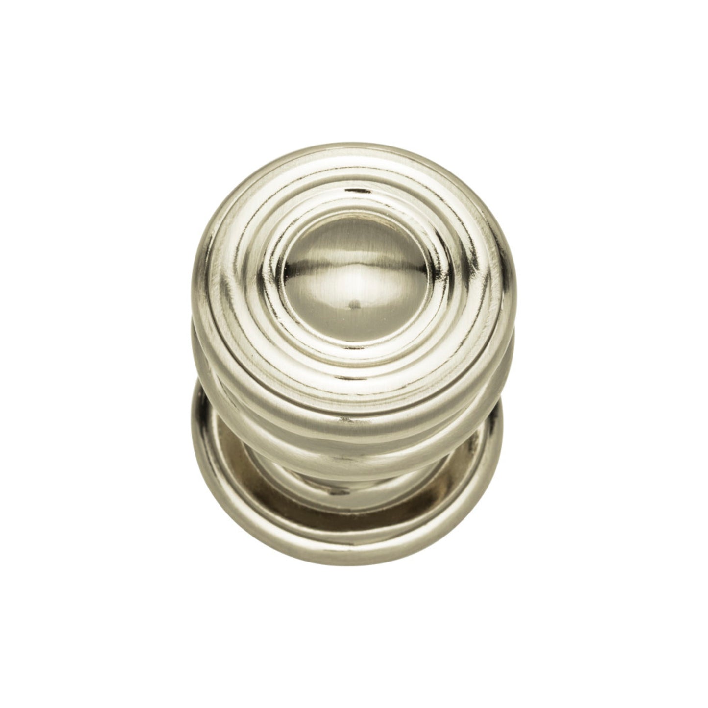 ATLAS 376-BRN Campaign 1-1/4" Diameter Round Knob - Brushed Nickel