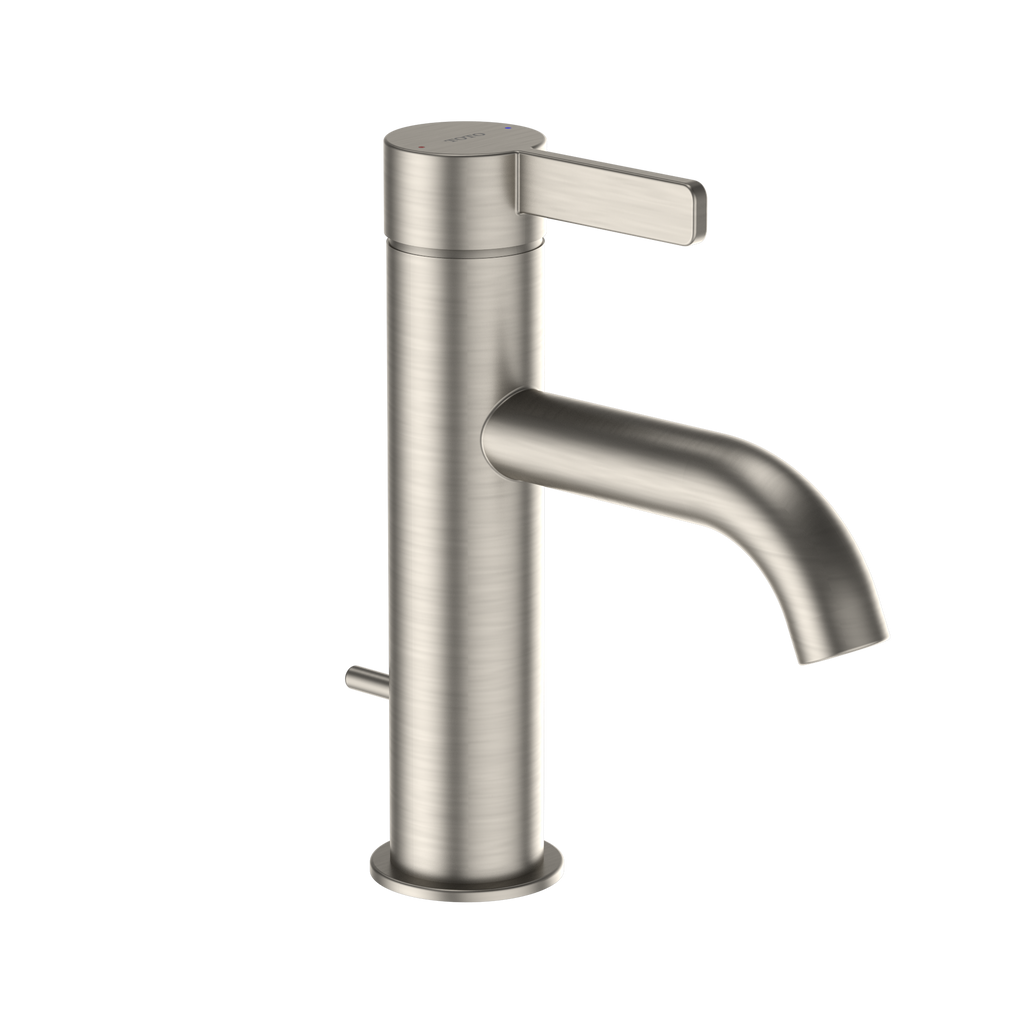 TOTO TLG11301U#BN Gf Series 1.2 Gpm Single Handle Bathroom Sink Faucet With Comfort Glide Technology And Drain Assembly - Brushed Nickel