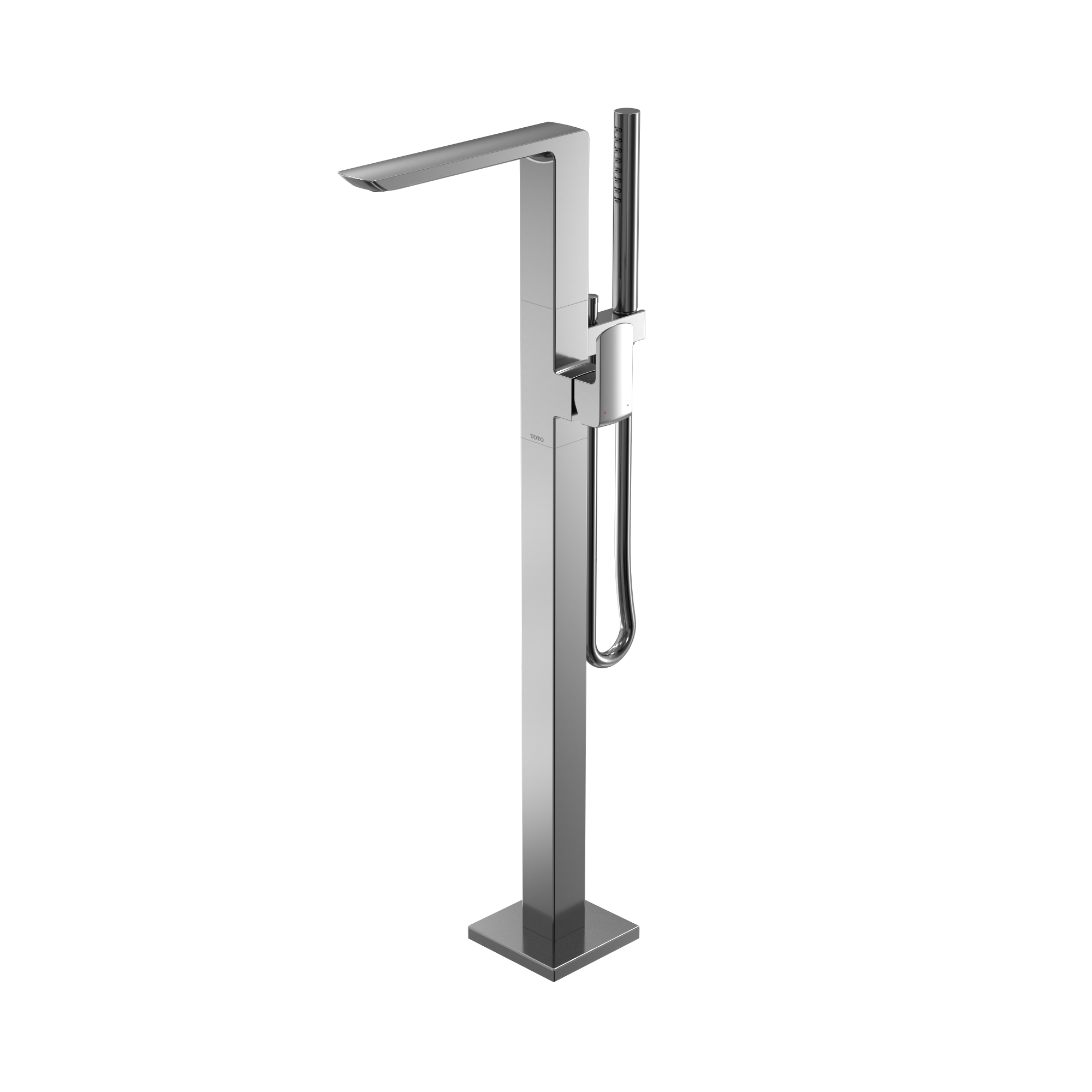 TOTO TBG02306U#CP Gr Single-Handle Freestanding Tub Filler Faucet With Handshower - Polished Chrome