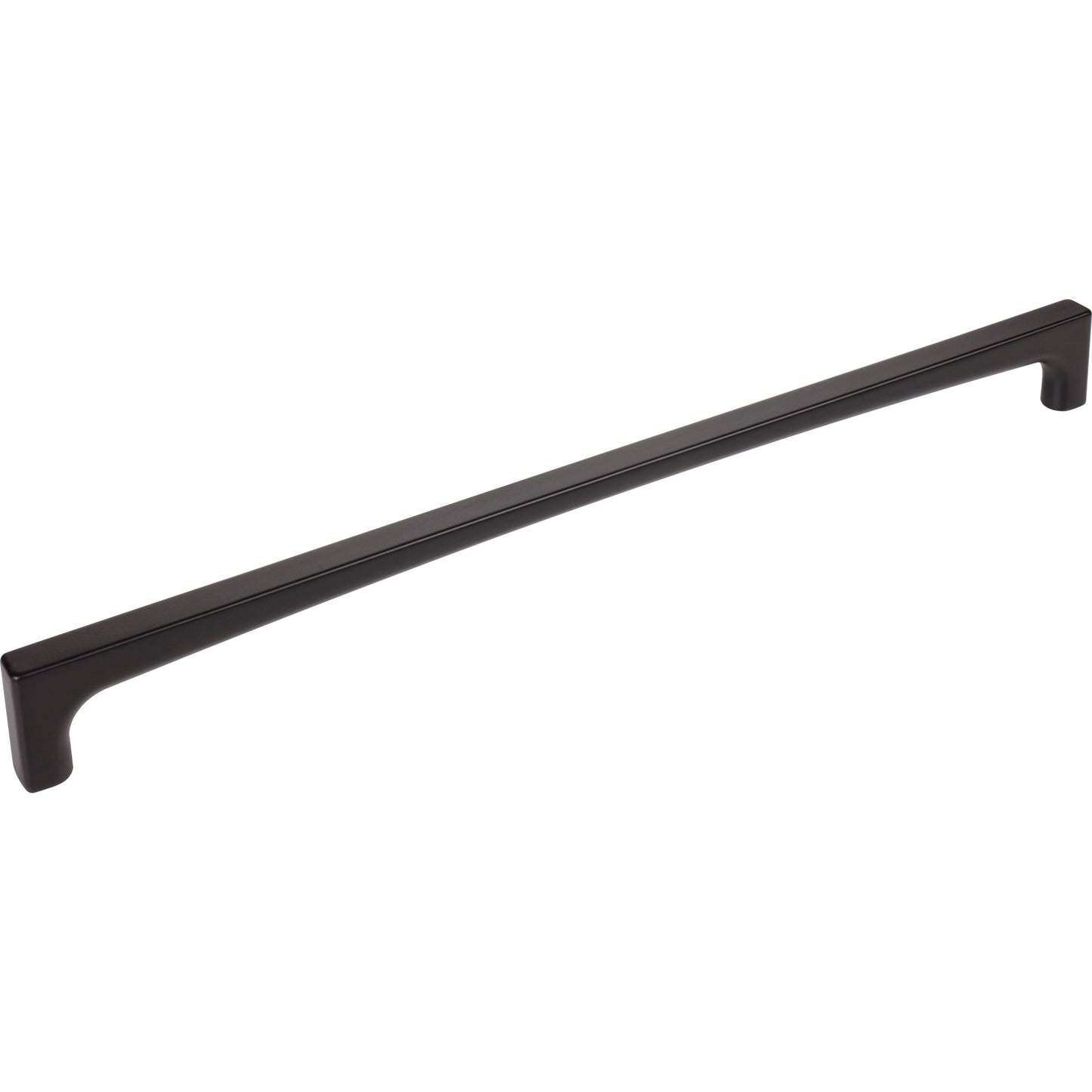 TOP KNOBS TK1019BLK Riverside 18" Center to Center Appliance Pull - Flat Black