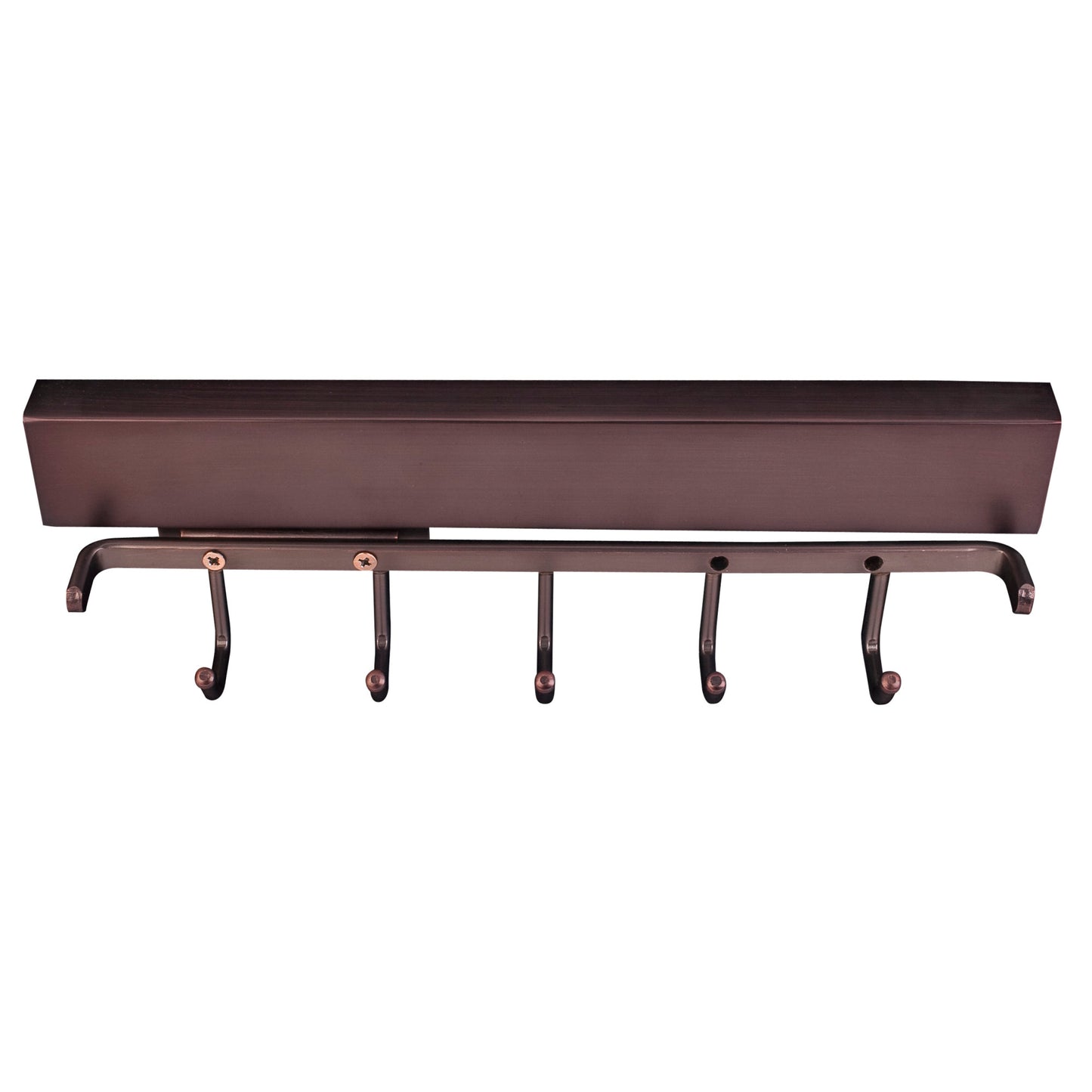 HARDWARE RESOURCES 295B-DBAC Brushed Oil Rubbed Bronze 12" Sliding Belt Rack - Brushed Oil Rubbed Bronze